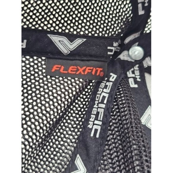 BSI Pacific Headwear Pro Model Hat Cap Black Size XL Flex Fit Logo - Picture 6 of 10